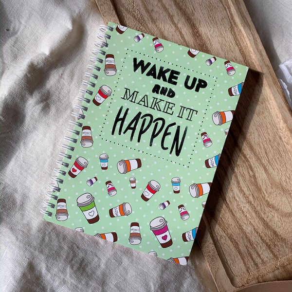 «Еженедельник Hod.brand Wake up на пружине (30030000012)», бренда Hod.brand - фото №1