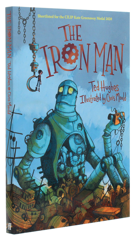 Бумажная книга «The Iron Man», автор Тед Хьюз - фото №1
