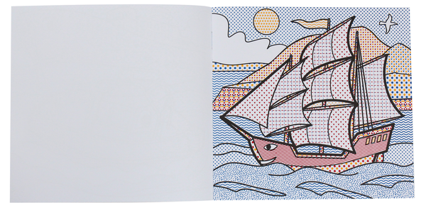 Бумажная книга «Водяні розмальовки. Кораблі» - фото №1