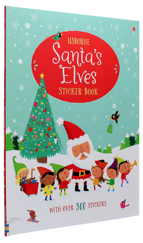 [object Object] «Santa's Elves Sticker Book», автор Фиона Уотт - фото №3 - миниатюра
