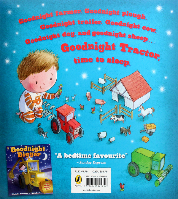 Бумажная книга «Goodnight Tractor», автор Мишель Робинсон - фото №1