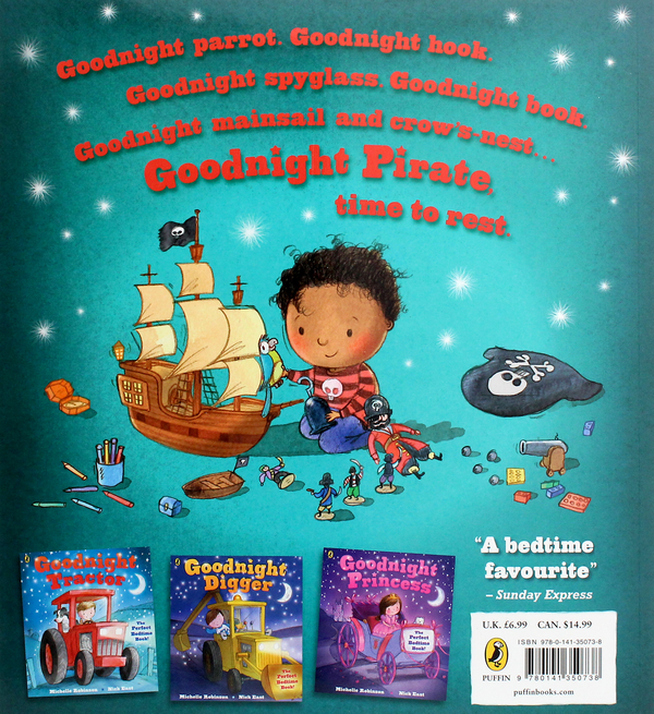 Бумажная книга «Goodnight Pirate», автор Мишель Робинсон - фото №1