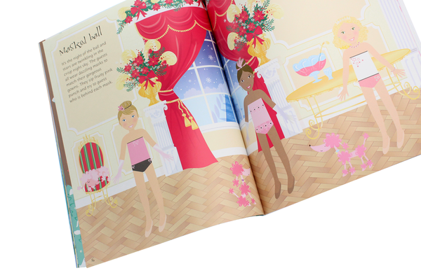Бумажная книга «Sticker Dolly Dressing Christmas », авторов Катриона Кларк, Леоне Пратт - фото №1