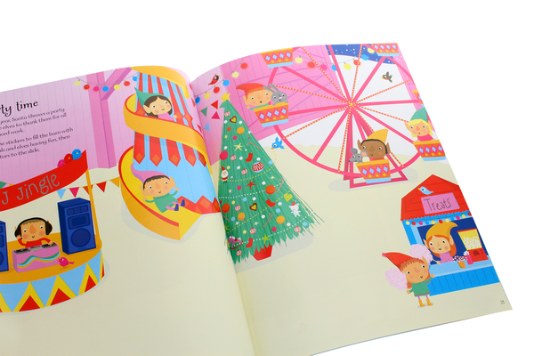 [object Object] «Santa's Elves Sticker Book», автор Фиона Уотт - фото №6 - миниатюра