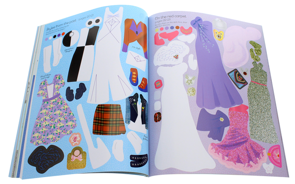 Бумажная книга «Sticker Dolly Dressing Fashion Designer. London and New York Collection», автор Фиона Уотт - фото №1