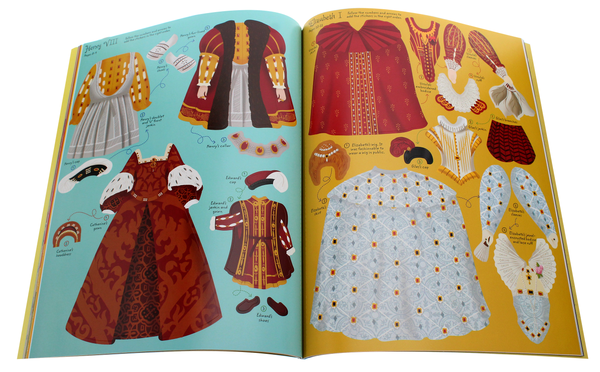 [object Object] «Sticker Kings & Queens», авторов Анна Миллард, Рут Брокльхерст - фото №6 - миниатюра