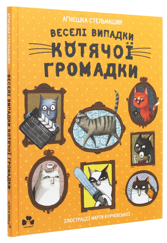 Паперова книга «Веселі випадки котячої громадки», автор Агнешка Стельмашик - фото №1