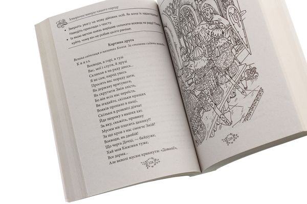 Паперова книга «Українська література. Хрестоматія. Програмові твори та твори для позакласного читання. 5 клас» - фото №1