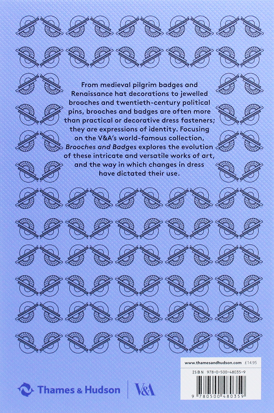 Бумажная книга «Brooches and Badges», автор Рэйчел Черч - фото №1