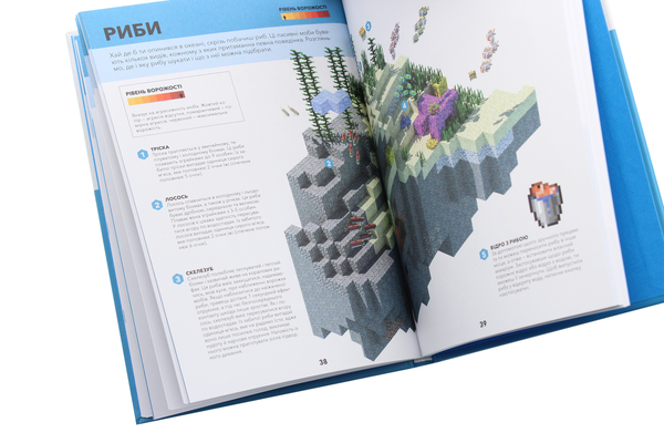 Паперова книга «Minecraft. Довідник виживання в океані», автор Стефані Мілтон - фото №1