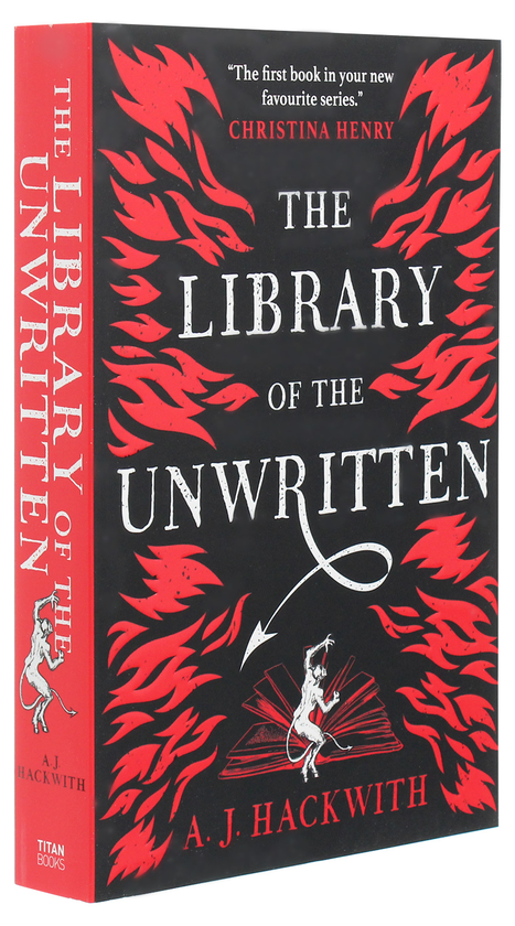 Паперова книга «The Library of the Unwritten», автор А. Дж. Хеквіз - фото №1