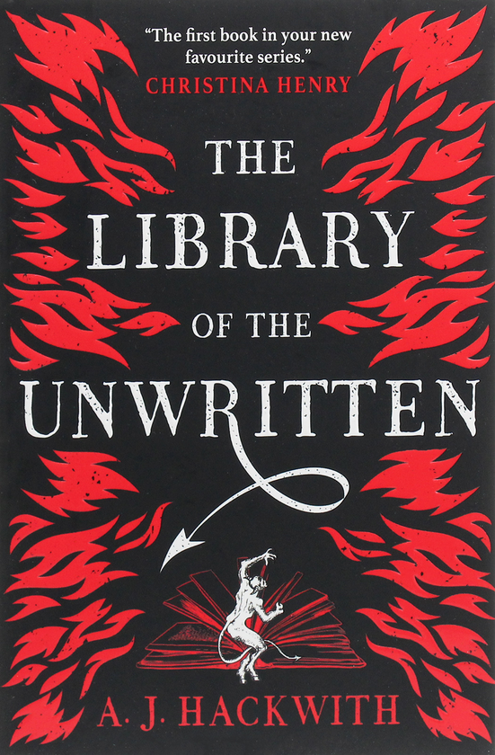 Паперова книга «The Library of the Unwritten», автор А. Дж. Хеквіз - фото №1