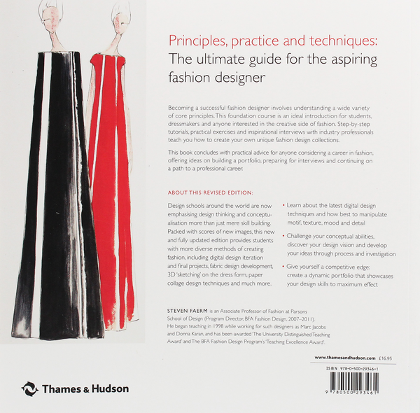 Бумажная книга «The Fashion Design Course. Principles, Practice and Techniques », автор Стивен Фаерм - фото №1