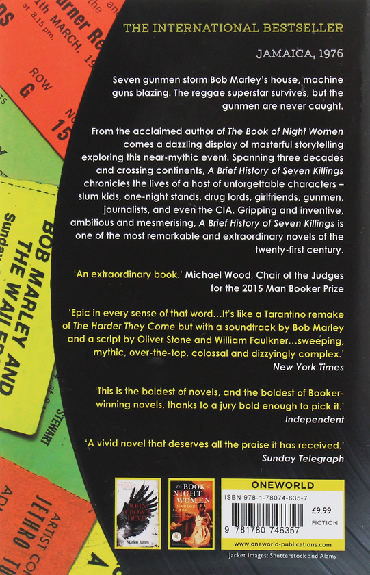 Бумажная книга «A Brief History of Seven Killings», автор Марлон Джеймс - фото №1