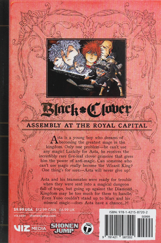Бумажная книга «Black Clover. Volume 3», автор Юки Табата - фото №1