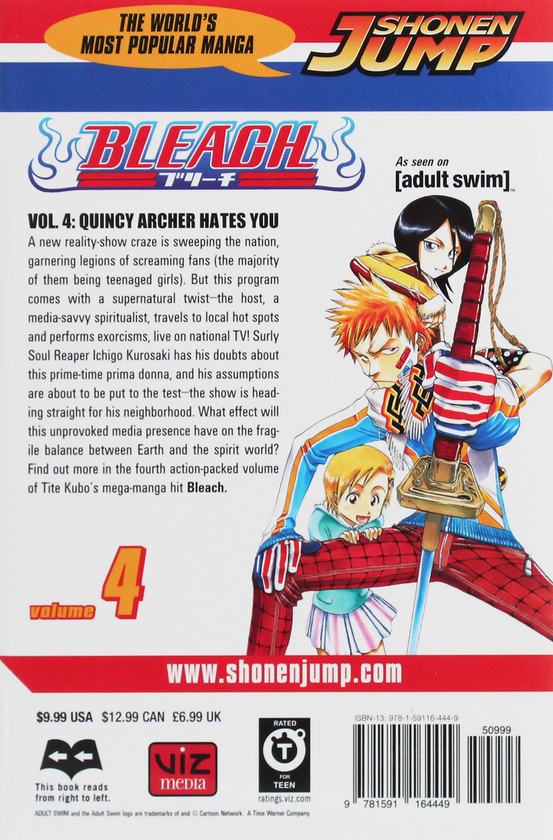 Бумажная книга «Bleach. Volume 4», автор Тайто Кубо - фото №1