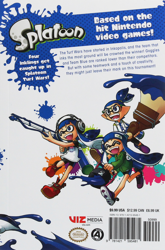 Паперова книга «Splatoon. Volume 1», автор Санкiчi Хiнодея - фото №1