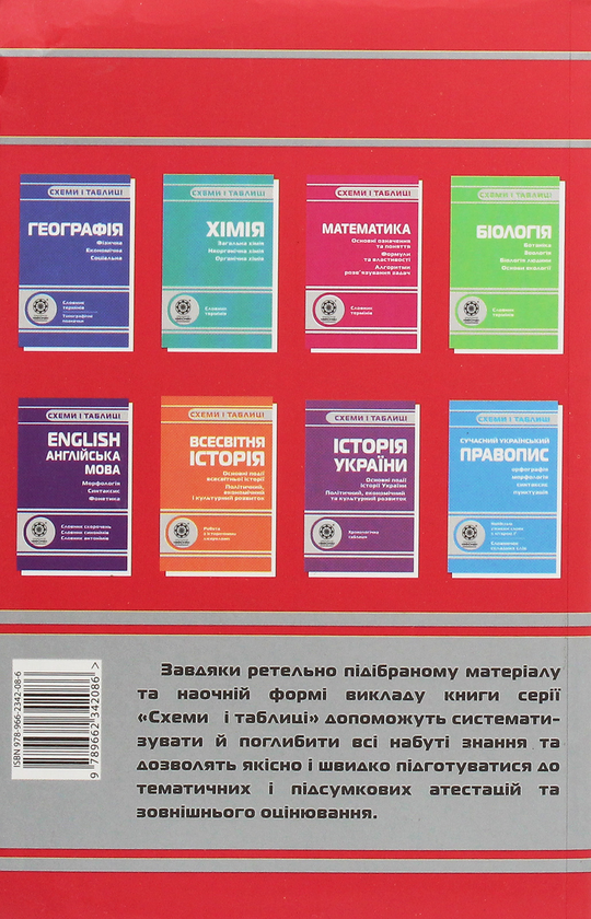 Бумажная книга «Схеми і таблиці. Фізика», автор Татьяна Чертищева - фото №1