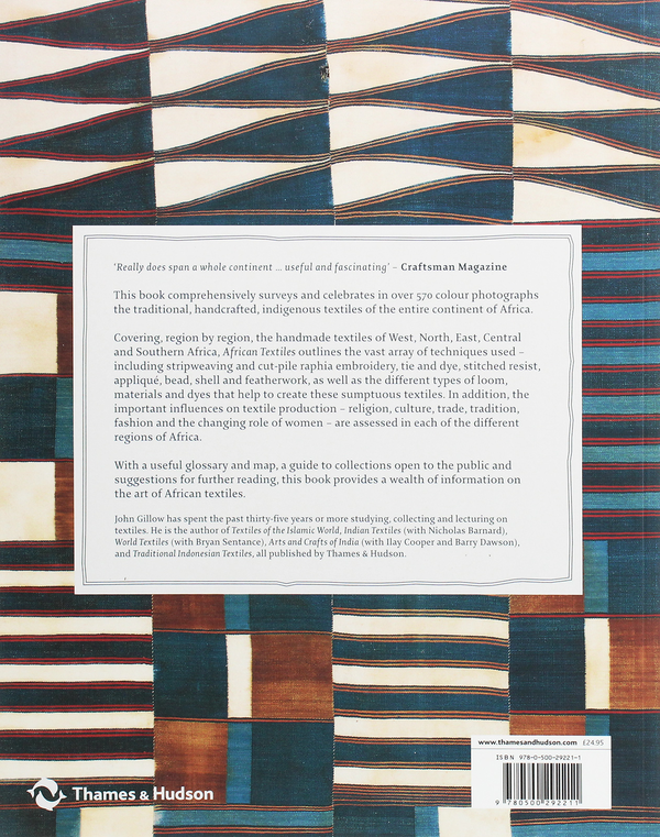 Бумажная книга «African Textiles. Colour and Creativity Across a Continent», автор Джон Гиллоу - фото №1