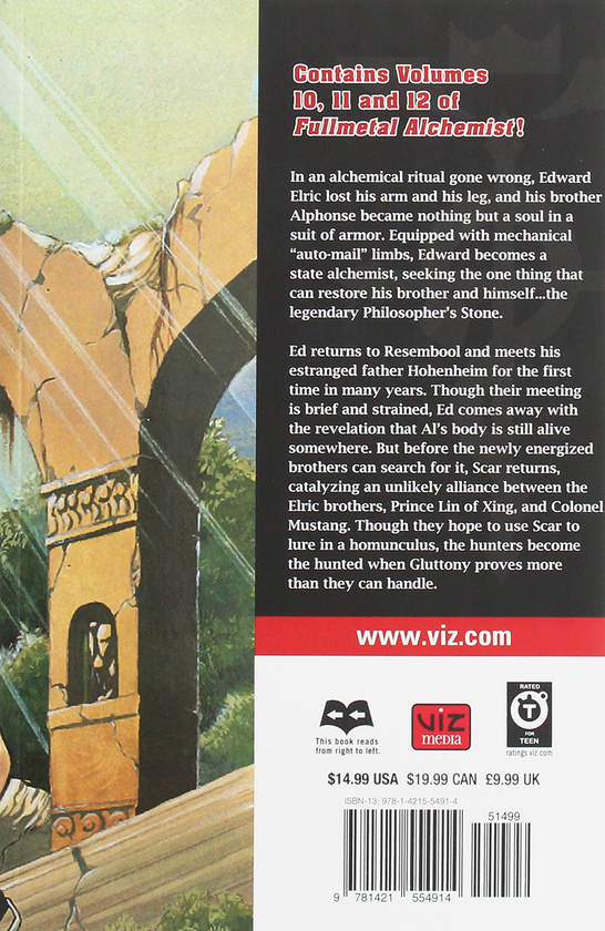 Паперова книга «Fullmetal Alchemist. 3-in-1 Edition. Volume 4», автор Хірому Аракава - фото №1