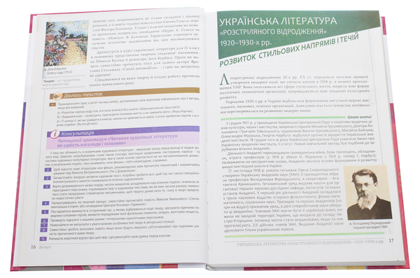 Паперова книга «Українська література. 11 клас. Профільний рівень», авторів Ольга Слоньовська, Назарій Вівчарик, Наталія Мафтин - фото №1