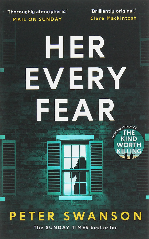 Паперова книга «Her Every Fear», автор Пітер Свонсон - фото №1