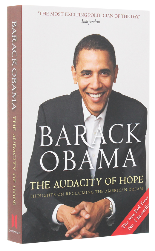 Бумажная книга «The Audacity of Hope», автор Барак Обама - фото №1