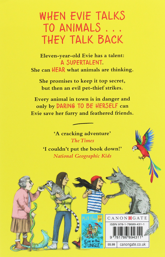 Бумажная книга «Evie and the Animals», автор Мэтт Хейг - фото №1