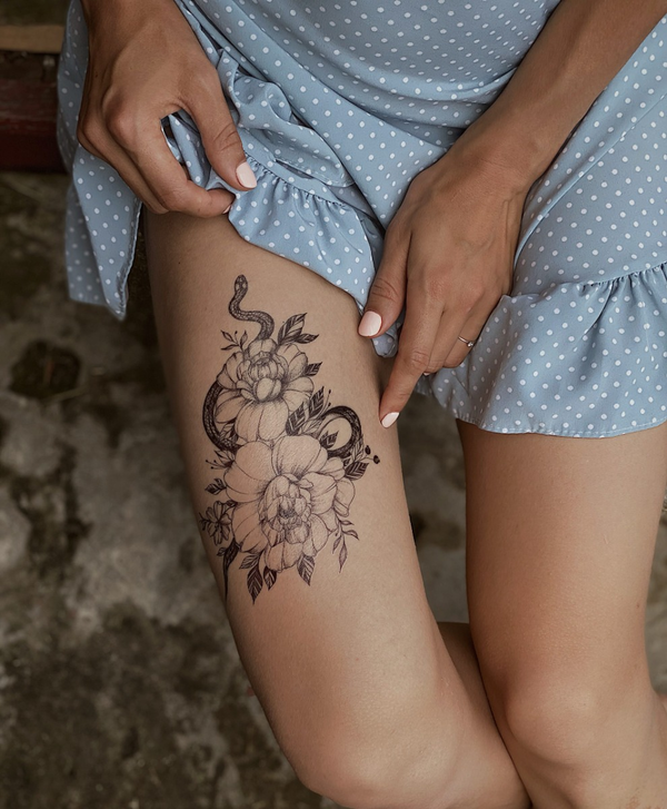 «Тимчасове тату Arley Sign Небезпечна любов (1201-1)», бренда Arley Sign - фото №1