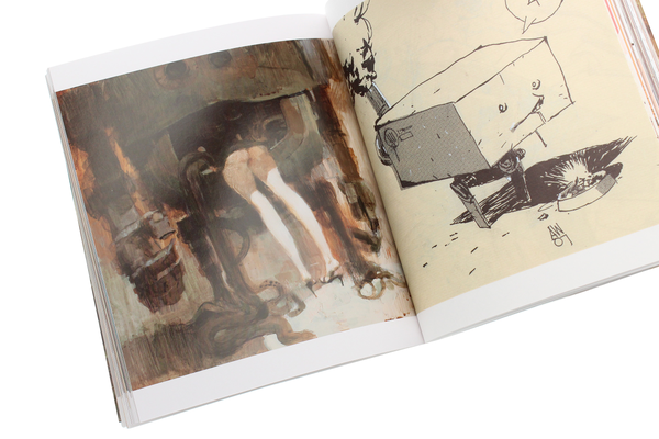 Бумажная книга «Zawa Zawa. Treasured Art Works of Ashley Wood», автор Эшли Вуд - фото №1