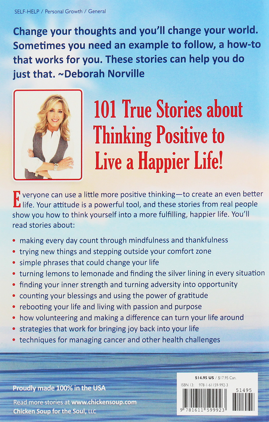 [object Object] «Chicken Soup for the Soul. 101 Stories about Creating Your Best Life. Think Positive, Live Happy», авторов Эми Ньюмарк, Дебора Норвилл - фото №2 - миниатюра
