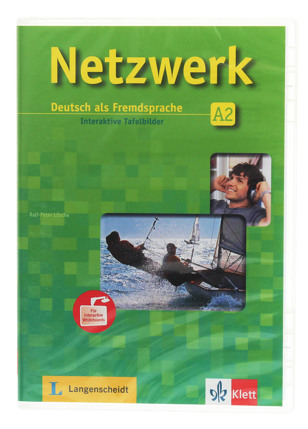 Паперова книга «Netzwerk A2 Deutsch als Fremdsprache 40 Interaktive Tafelbilder auf CD-ROM», автор Ральф-Пітер Льоше - фото №1