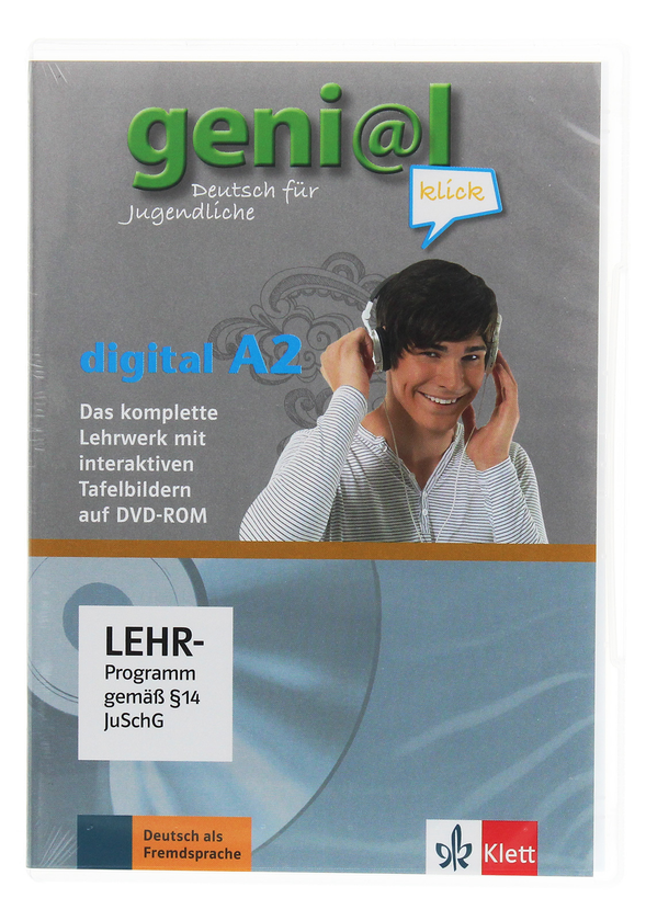 [object Object] «geni@l klick A2 Deutsch als Fremdsprache für Jugendliche Lehrwerk digital mit interaktiven Tafelbildern», автор Тео Шерлінг - фото №1