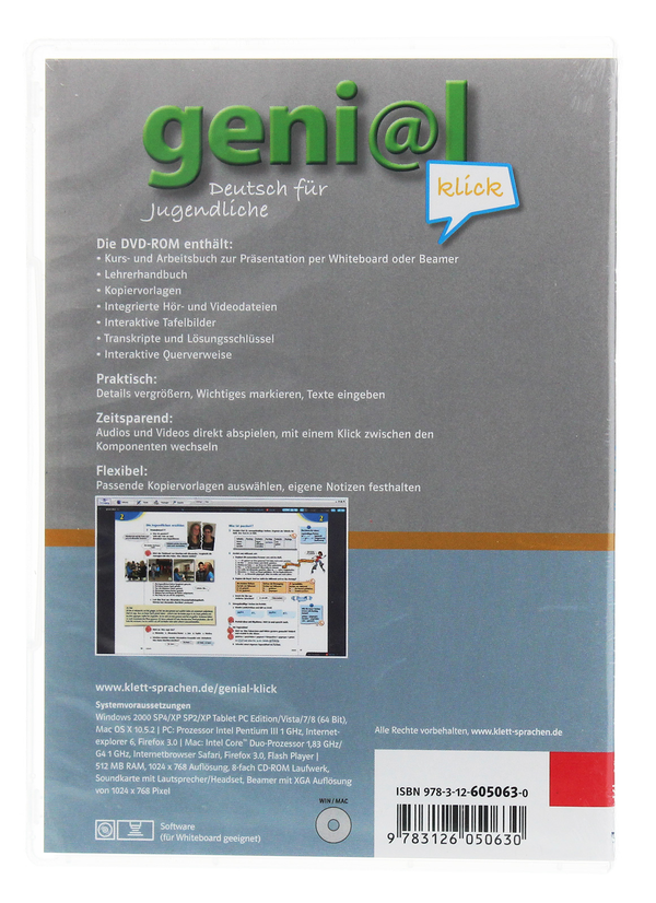 [object Object] «geni@l klick A2 Deutsch als Fremdsprache für Jugendliche Lehrwerk digital mit interaktiven Tafelbildern», автор Тео Шерлінг - фото №2 - мініатюра