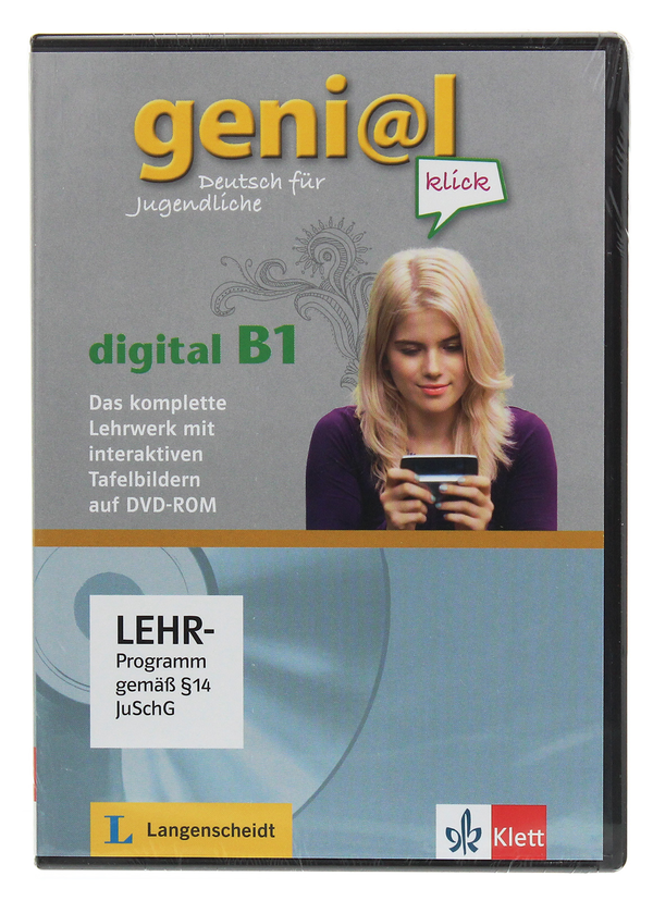 Бумажная книга «geni@l klick digital B1 Deutsch als Fremdsprache für Jugendliche Lehrwerk digital mit interaktiven Tafelbildern DVD-ROM», автор Сьюзи Келлер - фото №1