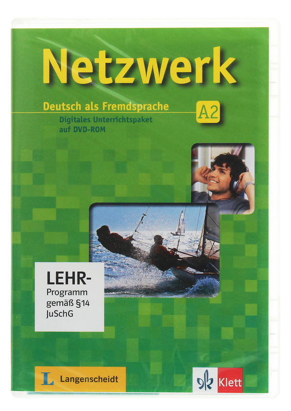 [object Object] «Netzwerk A2 Deutsch als Fremdsprache Digitales Unterrichtspaket, DVD-ROM», авторів Тео Шерлінг, Гелен Шмітц, Таня Майр-Зібер, Пауль Руш, Стефані Денглер, Катя Вірт - фото №1