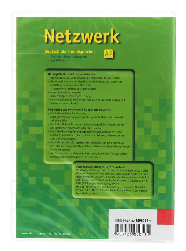 [object Object] «Netzwerk A2 Deutsch als Fremdsprache Digitales Unterrichtspaket, DVD-ROM», авторів Тео Шерлінг, Гелен Шмітц, Таня Майр-Зібер, Пауль Руш, Стефані Денглер, Катя Вірт - фото №2 - мініатюра