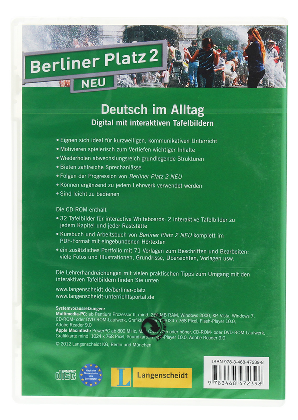 Бумажная книга «Berliner Platz 2 NEU Tafelbilder auf DVD NEU» - фото №1