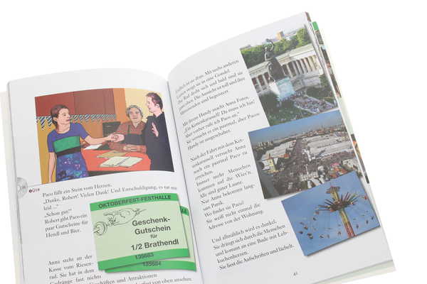 Бумажная книга «Oktoberfest - und zurück Leichte Lektüren für Deutsch als Fremdsprache Buch mit Audio-CD», авторов Эльке Бургер, Тео Шерлинг - фото №1