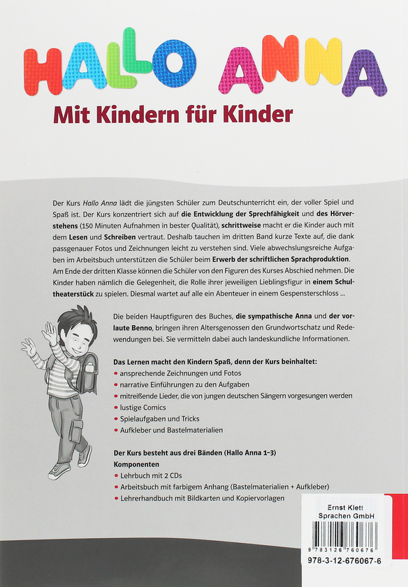 Бумажная книга «Hallo Anna 3. Deutsch für Kinder Arbeitsbuch», автор Ольга Сверлова - фото №1