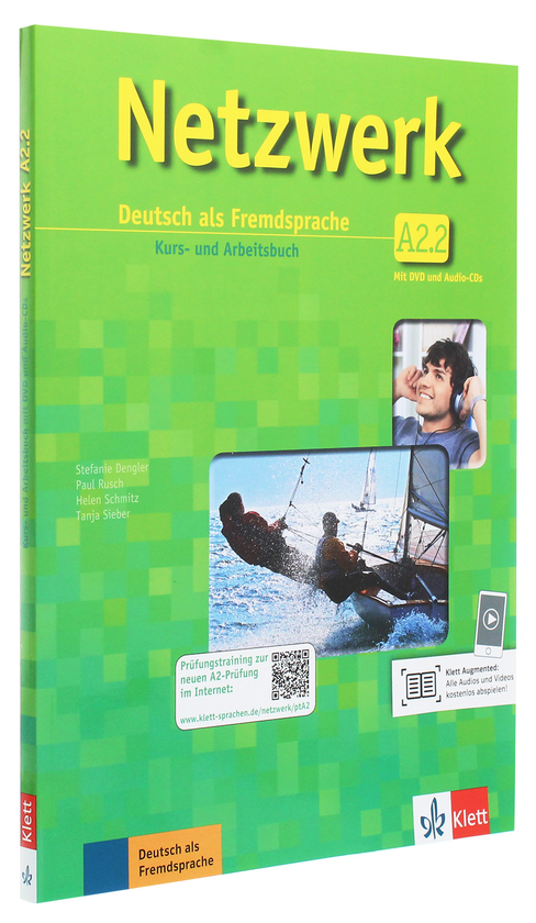 [object Object] «Netzwerk. Deutsch als Fremdsprache Kurs- und Arbeitsbuch A2.2 mit DVD und 2 Audio-CDs», авторів Тео Шерлінг, Гелен Шмітц, Пол Руш, Таня Майр-Зібер, Стефані Денглер - фото №3 - мініатюра