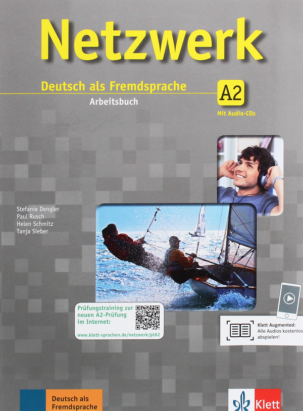 [object Object] «Netzwerk. Arbeitsbuch A2 mit 2 audio-CDs», авторів Гелен Шмітц, Пол Руш, Таня Майр-Зібер, Стефані Денглер - фото №1