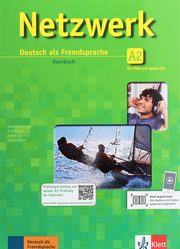 [object Object] «Netzwerk. Kursbuch A2 mit 2 Audio-CDs & 2 DVDs», авторів Тео Шерлінг, Гелен Шмітц, Пол Руш, Таня Майр-Зібер, Стефані Денглер - фото №1