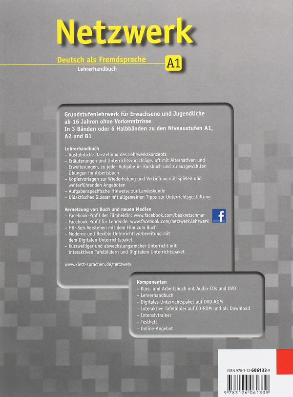 Паперова книга «Netzwerk. Lehrerhandbuch A1», автор Катя Вірт - фото №1
