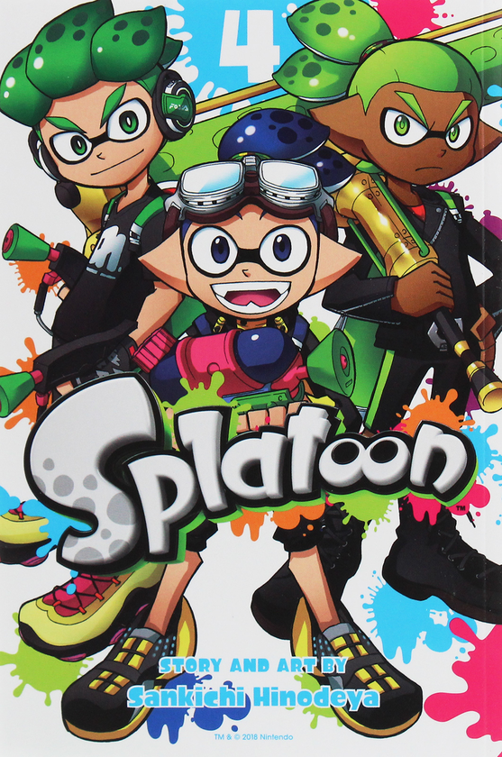 Бумажная книга «Splatoon. Volume 4», автор Санкичи Хинодея - фото №1