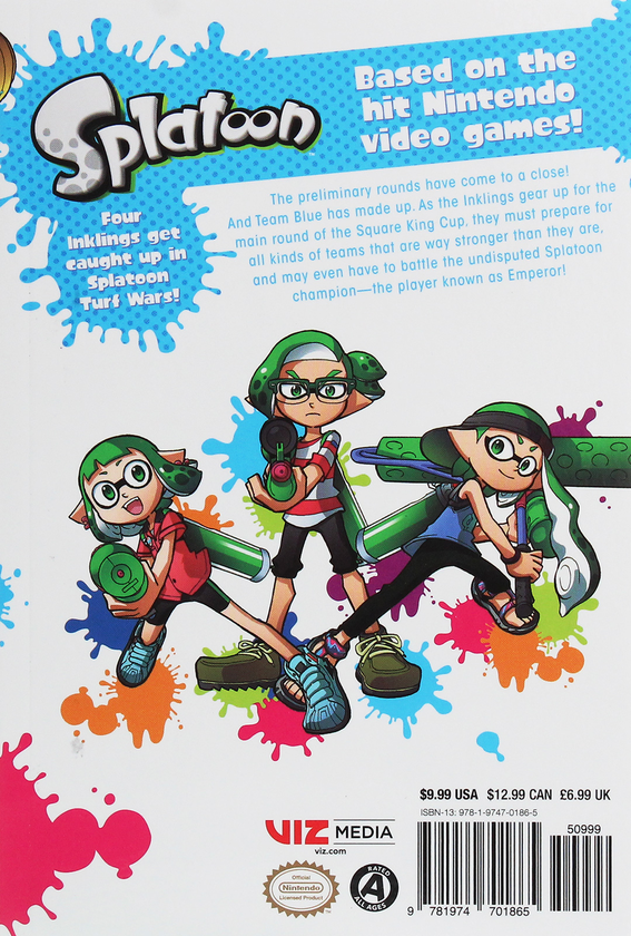 Бумажная книга «Splatoon. Volume 4», автор Санкичи Хинодея - фото №1