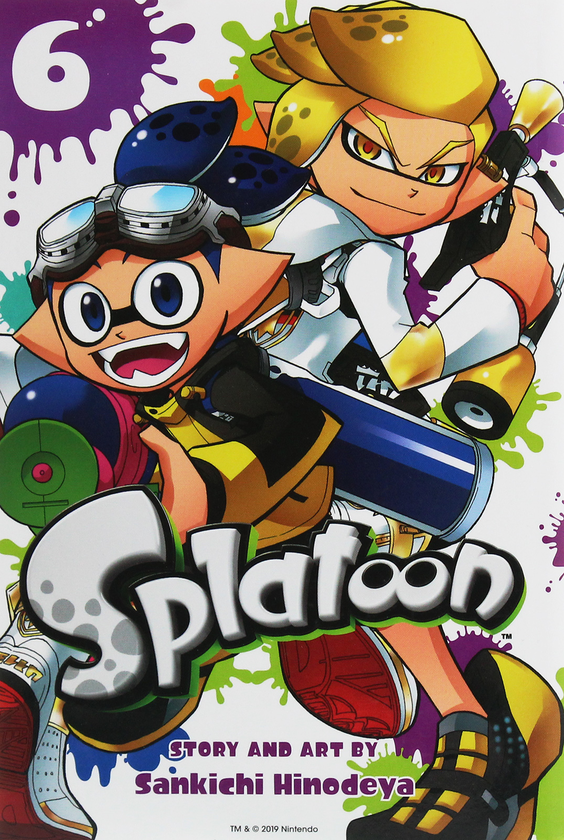 Бумажная книга «Splatoon. Volume 6», автор Санкичи Хинодея - фото №1