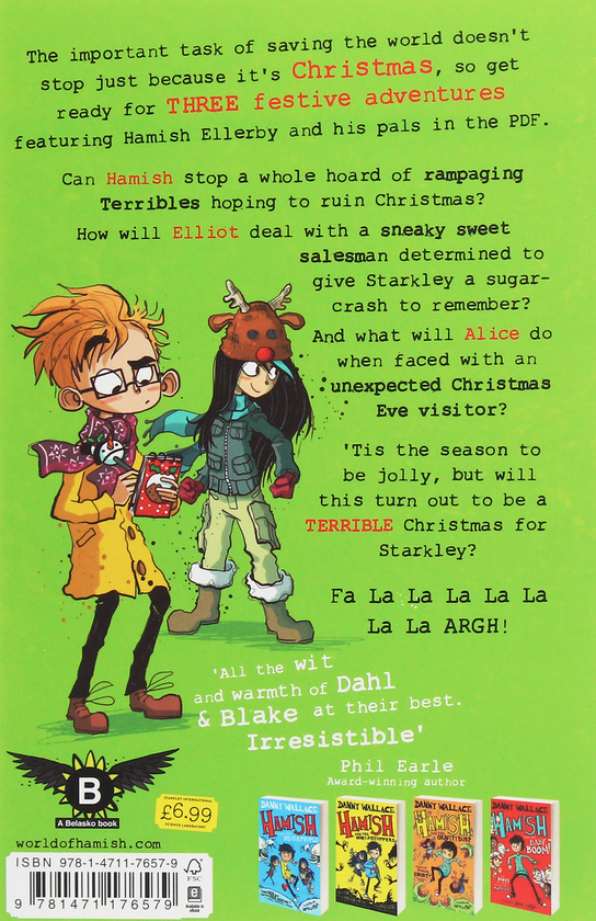 Бумажная книга «Hamish and the Terrible Terrible Christmas and Other Stories», автор Дэнни Уоллес - фото №1
