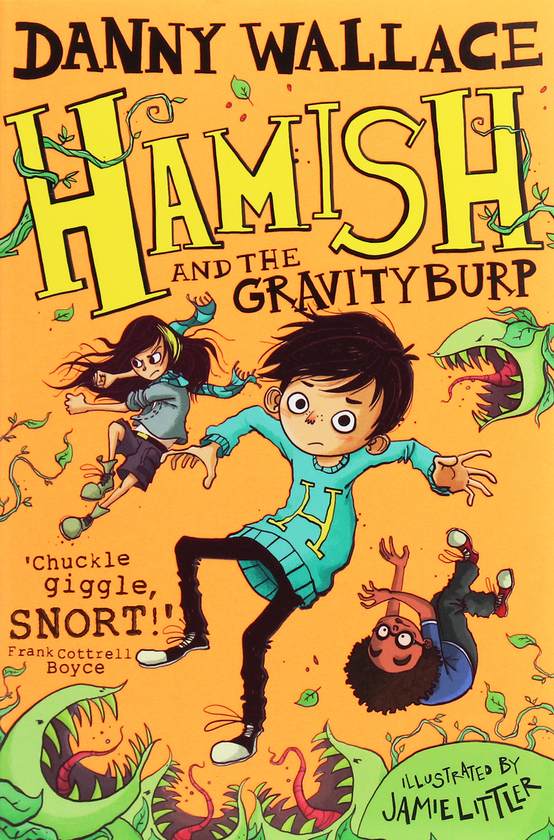 Бумажная книга «Hamish and the Gravity Burp», автор Дэнни Уоллес - фото №1