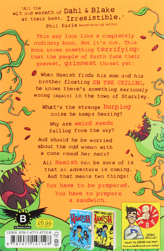 Бумажная книга «Hamish and the Gravity Burp», автор Дэнни Уоллес - фото №1